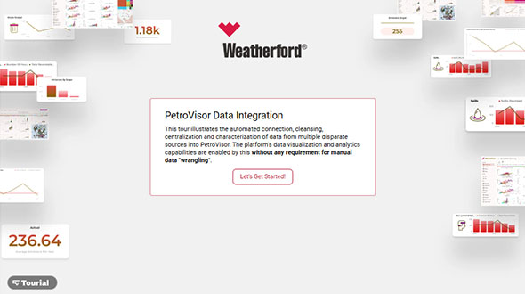 Tourial PetroVisor Data Integration 